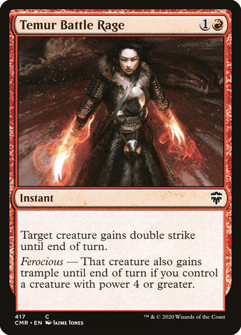 Furia de batalla de Temur [Leyendas del comandante] 