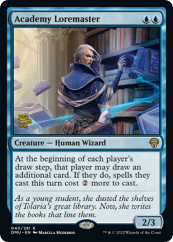 Academy Loremaster [Promociones de presentación de Dominaria United] 