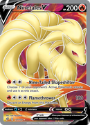 Ninetales V (177/192) [Espada y escudo: Choque rebelde] 