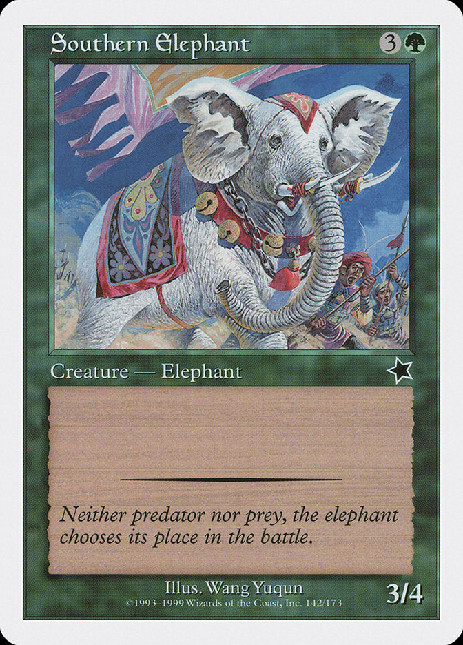 Elefante del Sur [Inicio 1999] 