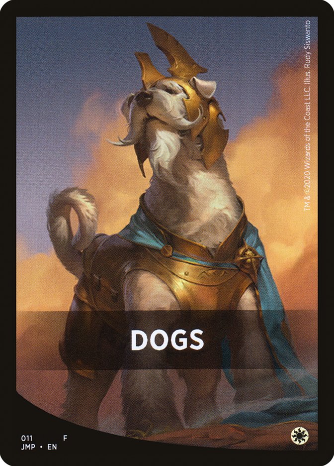 Tarjeta temática de perros [Tarjetas frontales Jumpstart] 