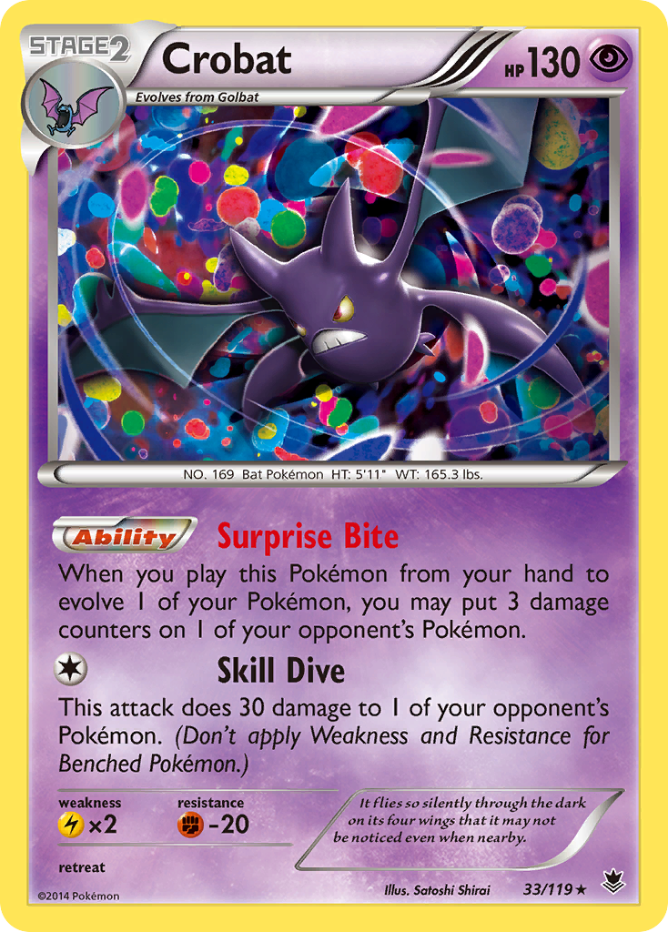 Crobat (33/119) [XY: Fuerzas fantasma] 