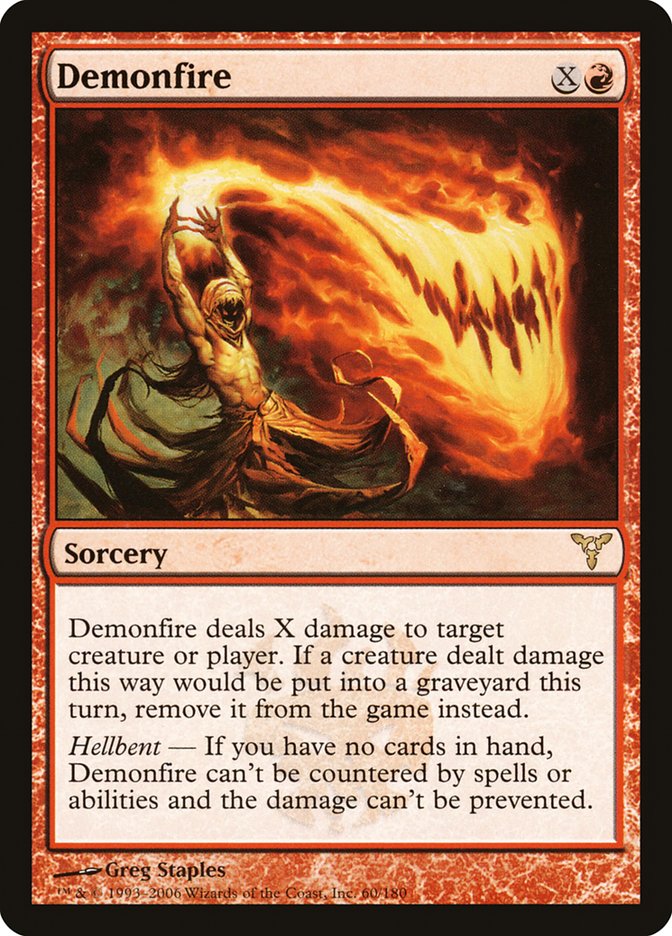Fuego demoníaco [disensión] 