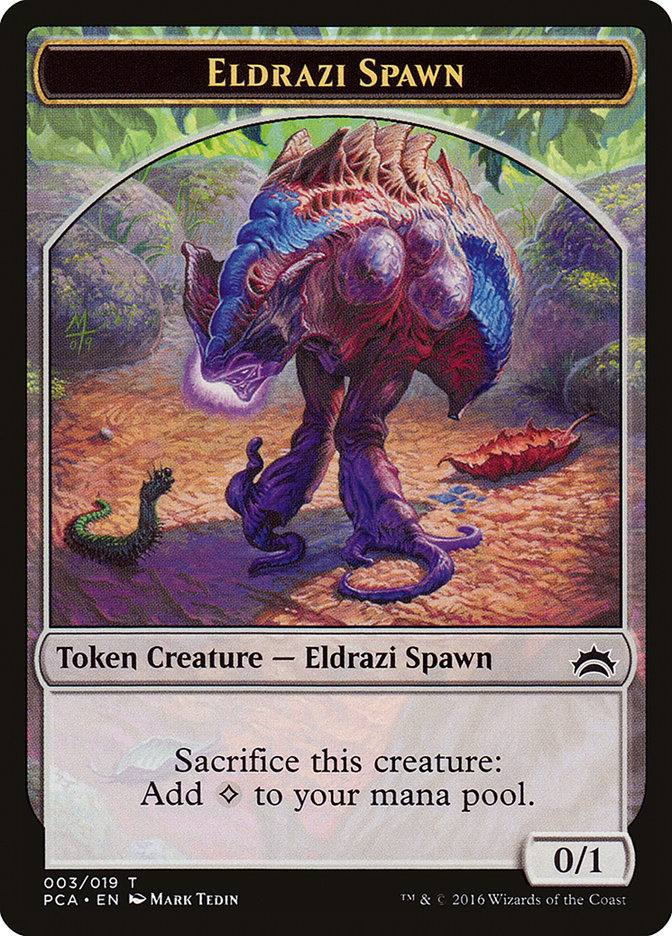 Ficha de aparición de Eldrazi (003/019) [Fichas de antología de Planechase] 