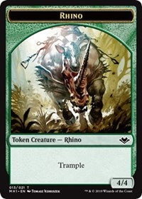 Rhino (013) // Espíritu (016) Ficha de doble cara [Fichas de Horizontes modernos] 