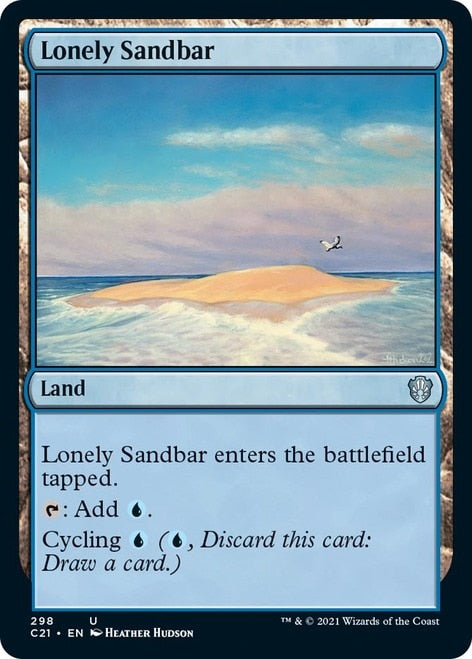 Banco de arena solitario [Commander 2021] 