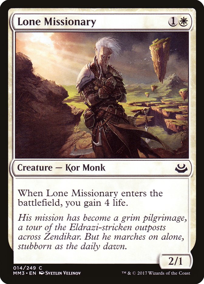 Misionero solitario [Modern Masters 2017] 