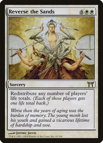 Reverse the Sands [Campeones de Kamigawa] 