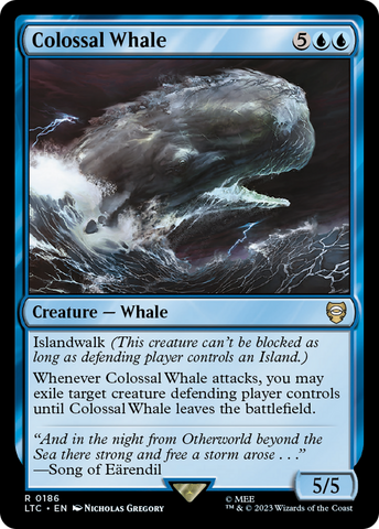 Ballena Colosal [El Señor de los Anillos: Cuentos del Comandante de la Tierra Media] 