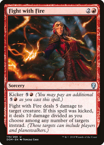 Lucha con fuego [Dominaria] 
