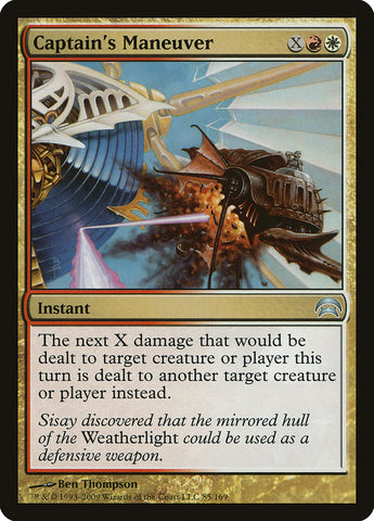 Maniobra del capitán [Planechase] 