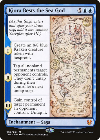 Kiora supera al dios del mar [Theros Beyond Death] 