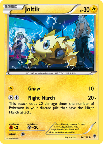 Joltik (26/119) [XY: Fuerzas fantasma] 
