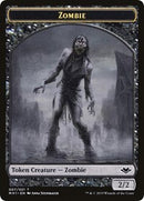 Zombi // Ficha de doble cara de Golem [Fichas de horizontes modernos] 