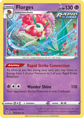Florges (073/203) [Espada y escudo: cielos en evolución] 