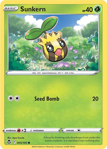 Sunkern (005/195) [Espada y escudo: Tempestad de plata] 