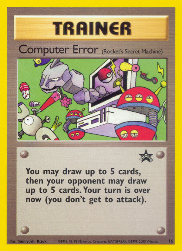 Error de computadora (16) [Wizards of the Coast: Black Star Promos] 
