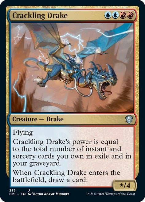 Draco crepitante [Commander 2021] 