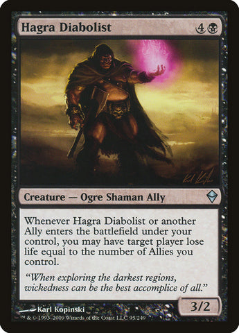 Diabolista de Hagra [Zendikar] 