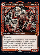 Toralf, dios de la furia // Martillo de Toralf (escaparate) [Kaldheim] 