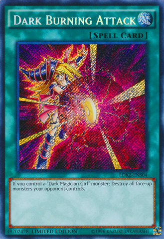 Ataque ardiente oscuro [LDK2-ENS04] Secreto raro 