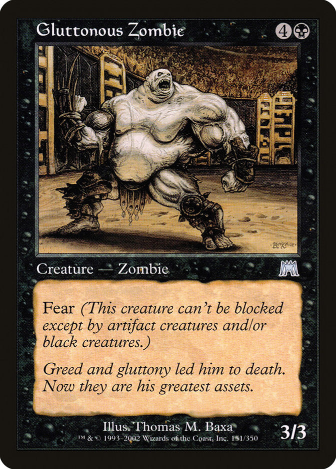 Zombi glotón [Embestida] 