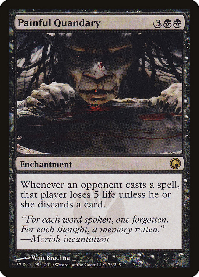 Doloroso dilema [Cicatrices de Mirrodin] 