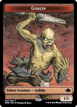 Duende // Ficha elemental de doble cara [Fichas remasterizadas de Dominaria] 