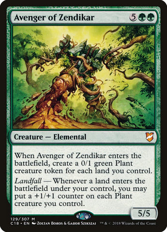 Vengador de Zendikar [Comandante 2018] 