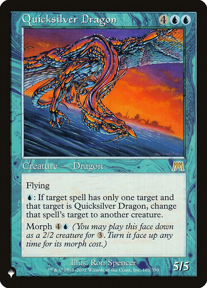 Dragón Quicksilver [La lista] 