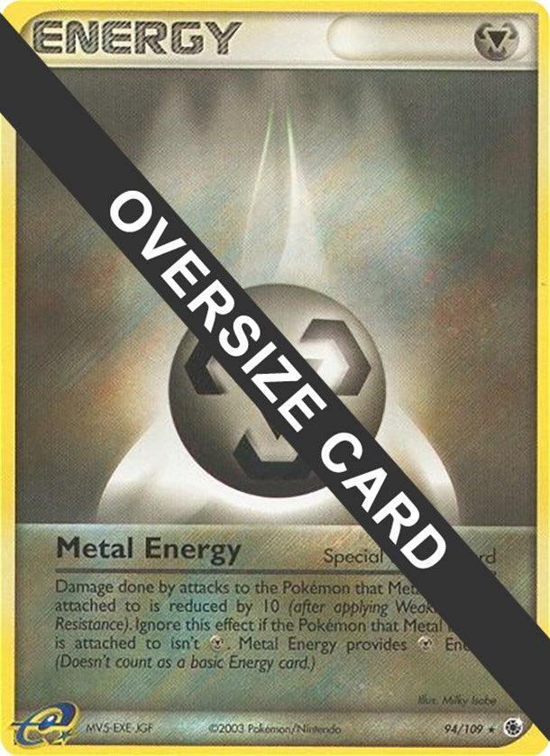 Metal Energy (94/109) (Tarjeta Jumbo) [EX: Rubí y Zafiro] 