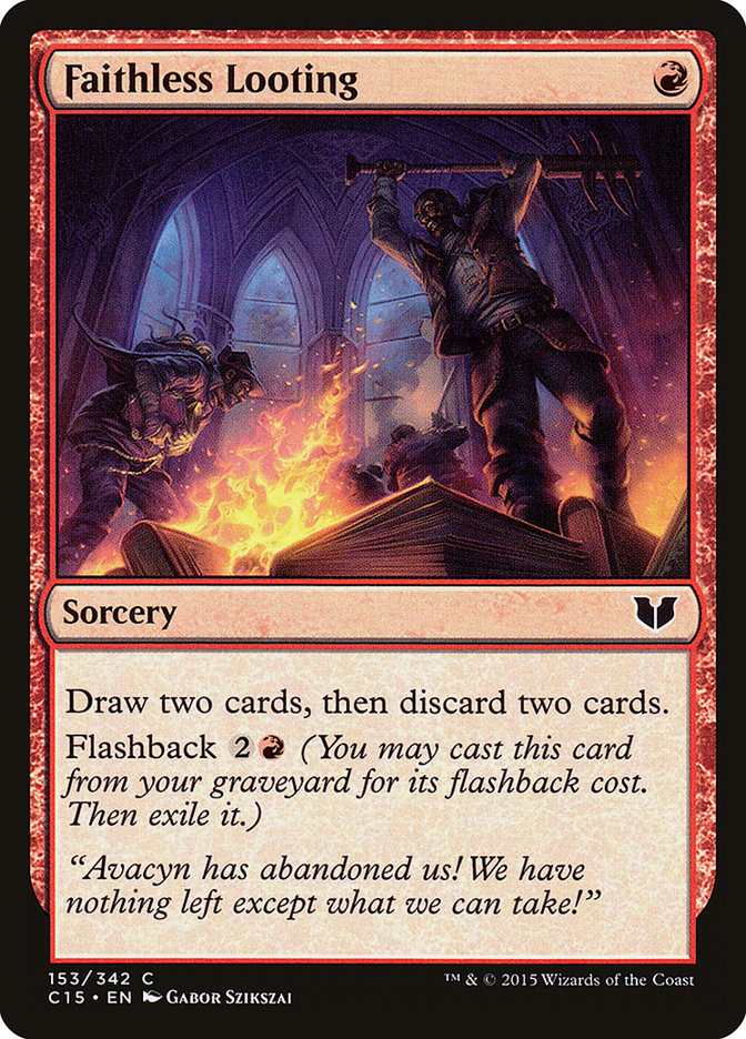 Saqueo infiel [Commander 2015] 