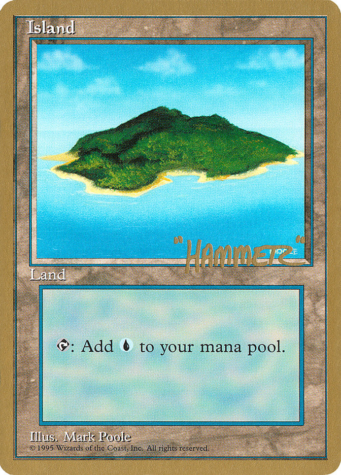Island (shr367) (Shawn "Hammer" Regnier) [Conjunto de coleccionista Pro Tour] 