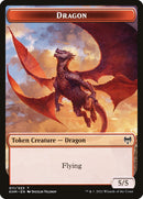 Tesoro // Ficha de doble cara del Dragón [Fichas Kaldheim] 