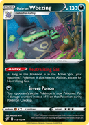 Weezing de Galar (113/192) [Espada y escudo: Choque rebelde] 