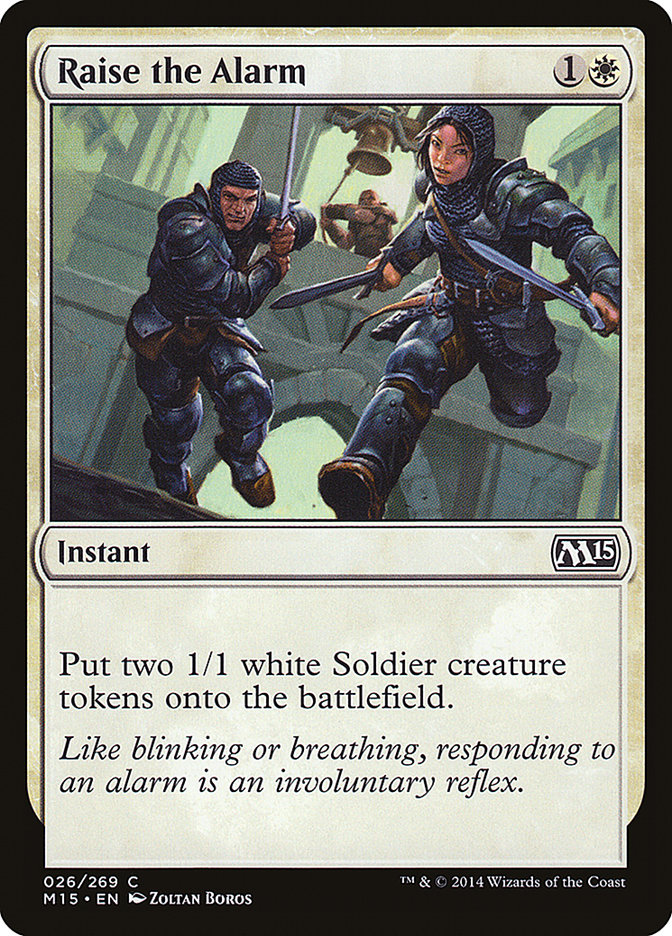 Dar la alarma [Magic 2015] 