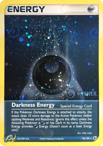 Darkness Energy (93/109) (Especial) (Ganador) [EX: Ruby &amp; Sapphire] 