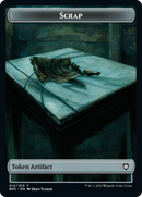 Chatarra // Ficha de doble cara Phyrexian Myr [Fichas de Comandante de Guerra de los Hermanos] 