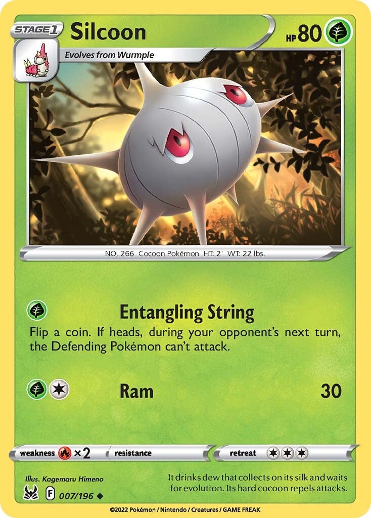 Silcoon (007/196) [Espada y escudo: Origen perdido] 