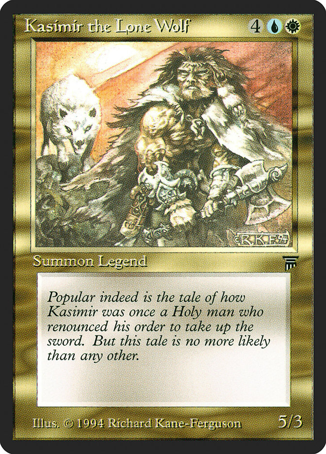 Kasimir el lobo solitario [Leyendas] 