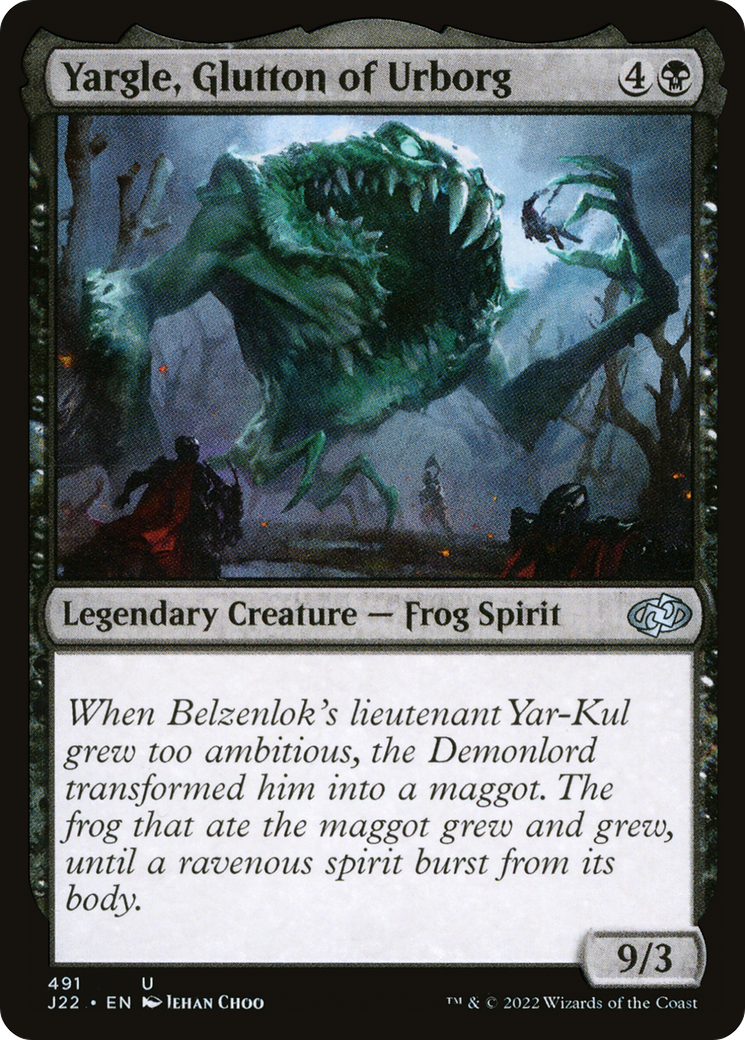 Yargle, glotón de Urborg [Jumpstart 2022] 
