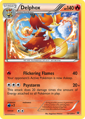 Delphox (13/124) [XY: Destinos en colisión] 