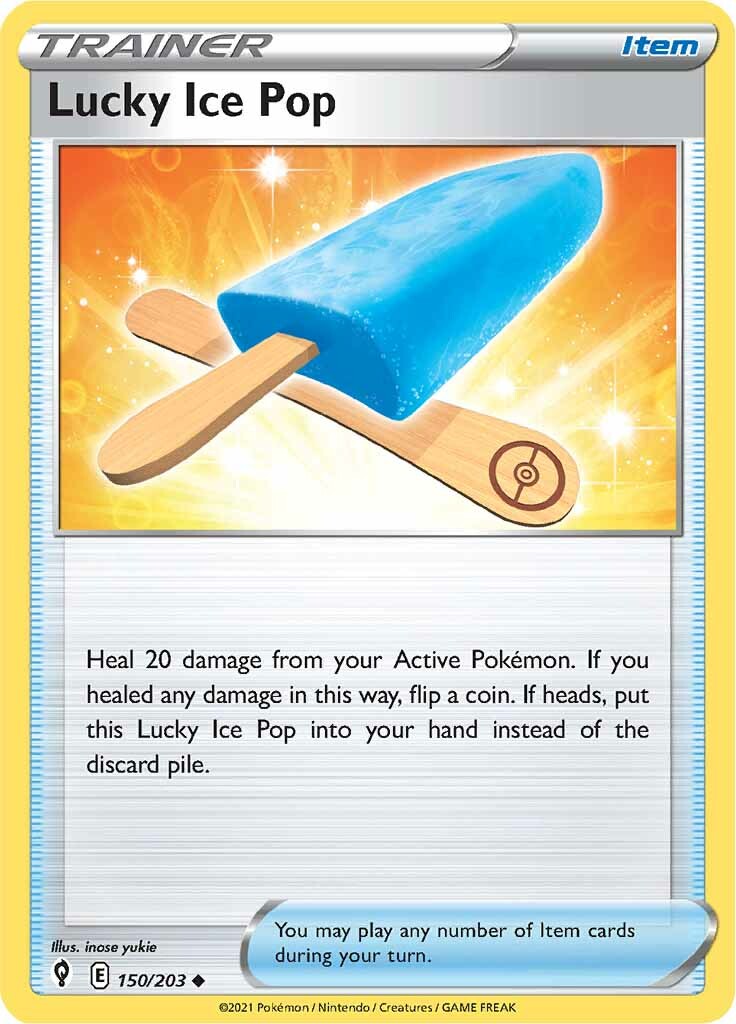 Lucky Ice Pop (150/203) [Espada y escudo: cielos en evolución] 