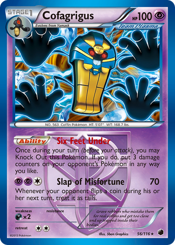 Cofagrigus (56/116) [Blanco y negro: Congelación de plasma] 