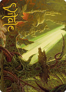 Tarjeta artística Darkmoss Bridge (firma estampada en oro) [Serie artística Modern Horizons 2] 