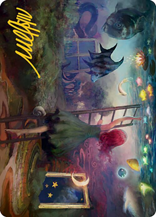 Tarjeta artística Lucid Dreams (firma estampada en oro) [Serie artística Modern Horizons 2] 