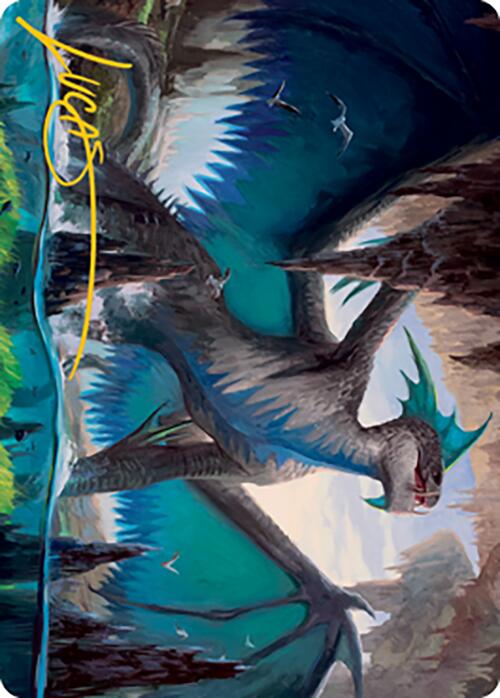 Tarjeta de arte Murktide Regent (firma estampada en oro) [Serie de arte Modern Horizons 2] 