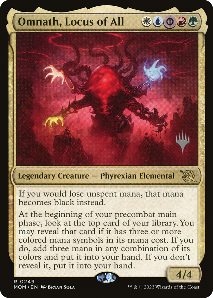 Omnath, lugar de todos (paquete promocional) [Promociones de March of the Machine] 