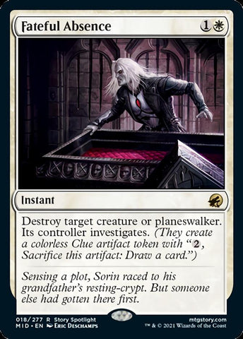 Ausencia fatídica [Innistrad: Caza de medianoche] 