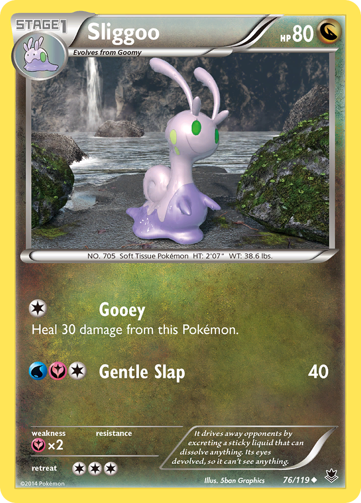 Sliggoo (76/119) [XY: Fuerzas fantasmas] 